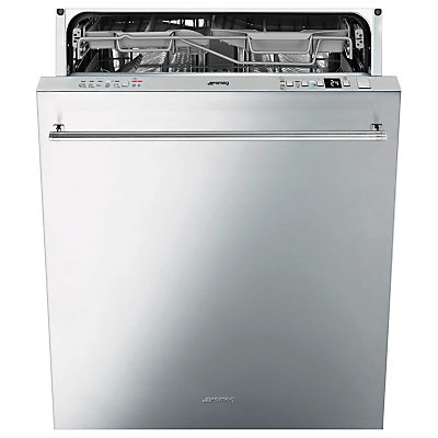 Smeg DI614PSS Integrated Dishwasher, Stainless Steel